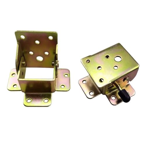 Klappscharnier mit Verriegelung 1/2/4 stücke Eisen Verriegelung Klapptisch Stuhl Bein Halterung Scharnier Self-Lock Faltbare Scharniere Möbel(2pcs) von JCXIOC