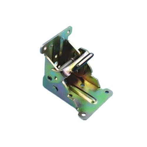 Klappscharnier mit Verriegelung 1pc 90 Grad selbstsichernde Klappscharnier Tischbeine Stuhlverlängerung faltbare Klappfüße Scharniere Hardware(Silver) von JCXIOC