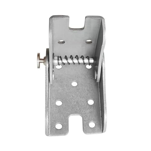 Klappscharnier mit Verriegelung Home Stuhlverlängerung Faltbarer Stützrahmen Klappfüße Scharniere Selbstsicherndes Klappscharnier Tischbeinbeschläge(Silver) von JCXIOC