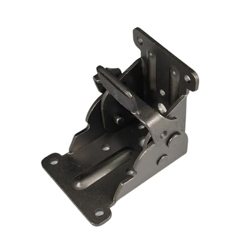 Klappscharnier mit Verriegelung Selbstsicherndes Klappscharnier Scharnier Tisch- und Stuhlbeine -füße Klappmöbel Edelstahl-Hardware-Zubehör(Color 3) von JCXIOC