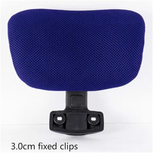 Kopfstütze für Bürostuhl Stuhlkopfstütze, verstellbar, for Heimcomputer, Büro, Drehstuhl, Hebestuhl, Kopfstütze, Nackenschutzkissen, Bürostuhlzubehör(C2 3.0cm Fixed Clips) von JCXIOC