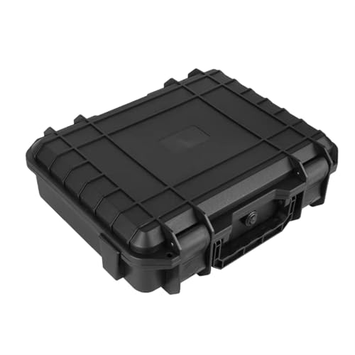 Professionelle Werkzeug-Flightcase Wasserdichter Hartschalenkoffer Werkzeugkoffer mit vorgeschnittener Aufbewahrungsbox aus Schwamm Sicherheitsschutz Organizer Hardware-Werkzeugkasten(340x270x100mm) von JCXIOC