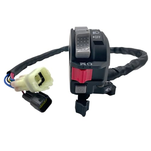 Lenker-Startschalter-Baugruppe 5LP-83973-01-00 kompatibel mit YFM660R YFM 660R 660 YFM 2001 2005 ATV-Modelle Lenker-Startschalter-Baugruppe 5LP-83973-01-00 kompatibel mit YFM660R YFM 660R 660 YFM 2001 2005 ATV-Modelle von JCdvfMqhn