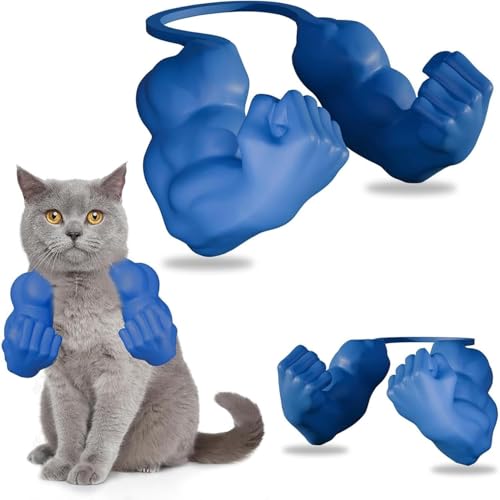JClorix 3D‑Gedruckte Katzenmuskelarme – Cat Muscle Arms Kostüm, Interaktives Halloween‑ & Cosplay Katzenkostüm‑Set, lustiges Foto‑Prop & Partyzubehör von JClorix