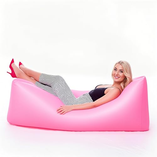 JClorix Aufblasbare Couch Air Lounger – Tragbares Luftsofa & Luftsessel, Wasserdichtes Camping Sofa Aufblasbar für Strand, Festival, Garten & Outdoor Relaxation von JClorix