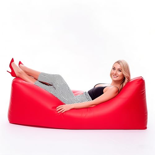 JClorix Aufblasbare Couch Air Lounger – Tragbares Luftsofa & Luftsessel, Wasserdichtes Camping Sofa Aufblasbar für Strand, Festival, Garten & Outdoor Relaxation von JClorix