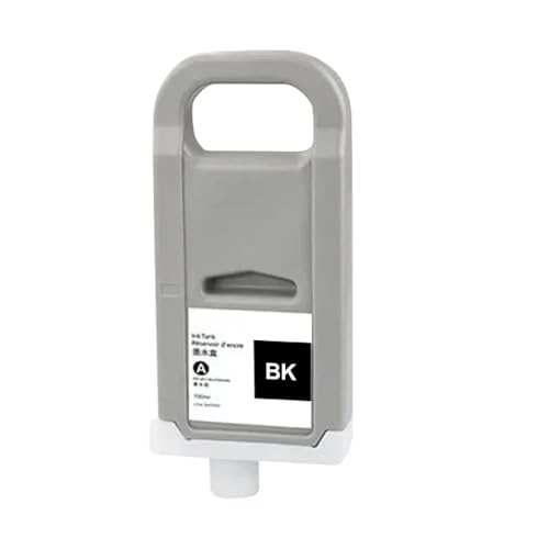 JCxYGAP Kompatibel mit 700 ml Tintenpatrone IPF 8400 IPF 9400 IPF 8410 IPF 9410 IPF 8410S IPF 9410S mit Pigmenttinte(PFI-706 BK) von JCxYGAP