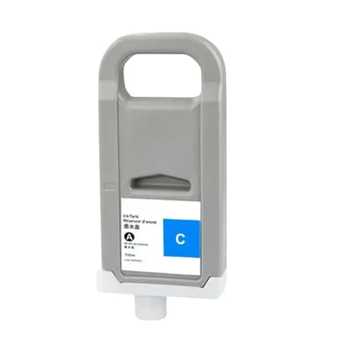JCxYGAP Kompatibel mit 700 ml Tintenpatrone IPF 8400 IPF 9400 IPF 8410 IPF 9410 IPF 8410S IPF 9410S mit Pigmenttinte(PFI-706 C) von JCxYGAP