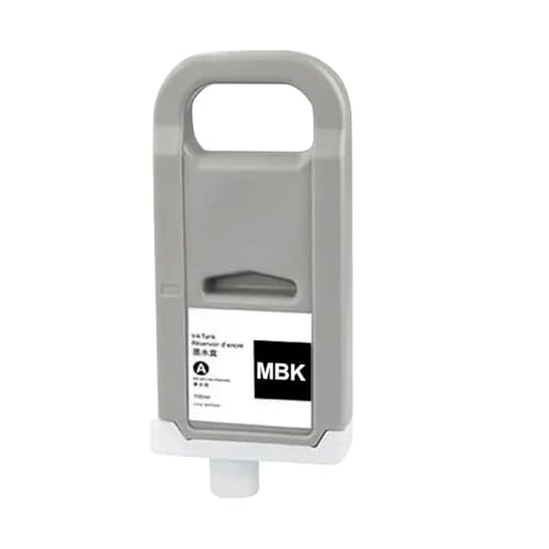 JCxYGAP Kompatibel mit 700 ml Tintenpatrone IPF 8400 IPF 9400 IPF 8410 IPF 9410 IPF 8410S IPF 9410S mit Pigmenttinte(PFI-706 MBK) von JCxYGAP
