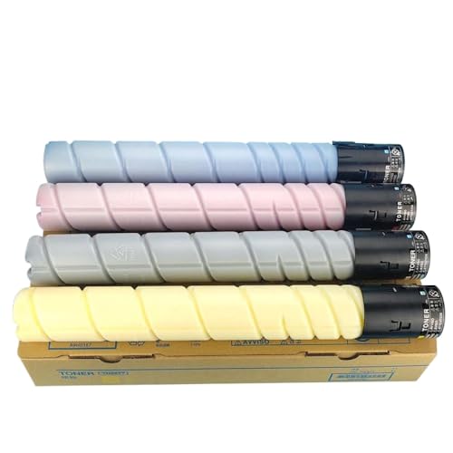 JCxYGAP Kompatibel mit C225 C258 C308 C368 Color Copier 4PC TN324 Tonerpatronen -Set von JCxYGAP