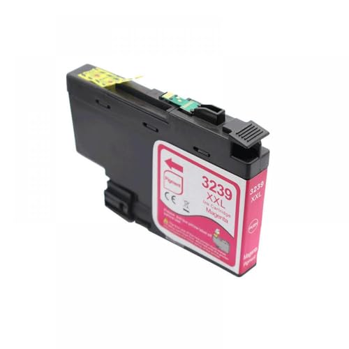 JCxYGAP Kompatibel mit LC3237 4 Farbkartusche HL-J6000DW HL-J6100DW MFC-J5945DW MFC-J6945DW MFC-J6947DW(1PC 3239 Magenta) von JCxYGAP