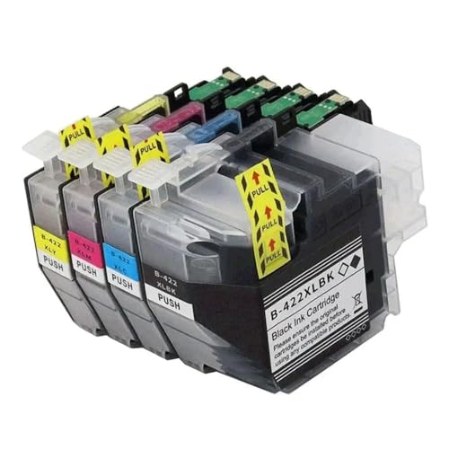 JCxYGAP Kompatibel mit LC422XL Ink Patrone MFC-J5340DW MFC-J5345DW MFC-J5740DW MFC-J6540DW J6940DW(1 Set) von JCxYGAP
