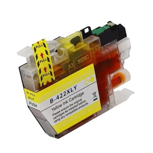 JCxYGAP Kompatibel mit LC422XL Ink Patrone MFC-J5340DW MFC-J5345DW MFC-J5740DW MFC-J6540DW J6940DW(Y) von JCxYGAP