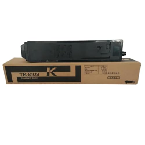 JCxYGAP Kompatibel mit Tonerpatrone TK8108 M8024CIDN Farbersatz(K) von JCxYGAP