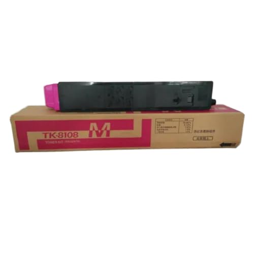JCxYGAP Kompatibel mit Tonerpatrone TK8108 M8024CIDN Farbersatz(M) von JCxYGAP