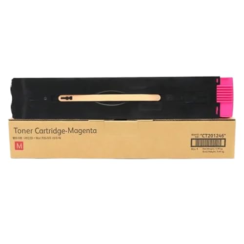 JCxYGAP Kompatibel mit Tonerpatrone mit Chip C550 C5580 C-60 560 6680 7780 7785 9070 550 570 5540 C70 C9070 Drucker(Magenta) von JCxYGAP