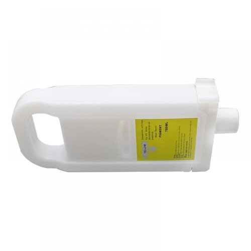 JCxYGAP Kompatibel mit nachfüllbarer Tintenpatrone No Chip Pro520 Pro540 Pro560 Pro521 Pro541 Pro561 Pro540S Pro560S Pro541S Pro561S Drucker PFI57(PFI-57 NO Chip Y) von JCxYGAP