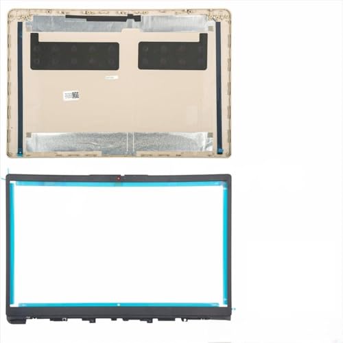 JCxYGAP PC-Abdeckung kompatibel mit 1-15ADA7 1-15AMN7 1-15IAU7 1-15IJL7 2022 Modelle Bildschirm Rückzugsdeckel Austausch in Silber oder zur Laptop-Reparatur(Gold AB Cover) von JCxYGAP