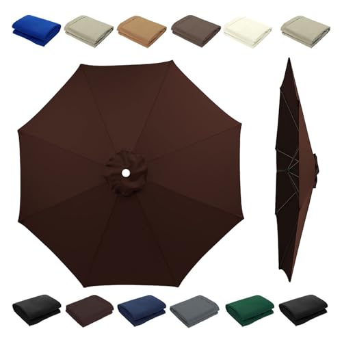 3.5 m 8 Rippen Sonnenschirm Ersatz Baldachin Abdeckung Outdoor Markt Tisch Schirm Ersatzdach für Terrassenschirm Anti-Ultraviolett Regenschirm Ersatz Stoff 3.5 m 8 Rippen Sonnenschirm Ersatz Baldachin Abdeckung Outdoor Markt Tisch Schirm Ersatzdach für Terrassenschirm Anti-Ultraviolett Regenschirm Ersatz Stoff von JDFVHJF