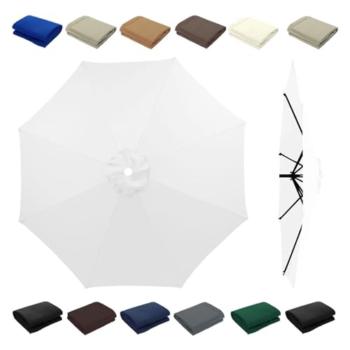 3.5 m 8 Rippen Sonnenschirm Ersatz Baldachin Abdeckung Outdoor Markt Tisch Schirm Ersatzdach für Terrassenschirm Anti-Ultraviolett Regenschirm Ersatz Stoff 3.5 m 8 Rippen Sonnenschirm Ersatz Baldachin Abdeckung Outdoor Markt Tisch Schirm Ersatzdach für Terrassenschirm Anti-Ultraviolett Regenschirm Ersatz Stoff von JDFVHJF