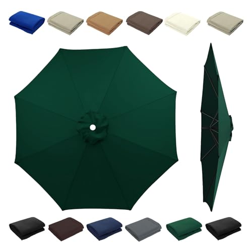 3.5 m 8 Rippen Sonnenschirm Ersatz Baldachin Abdeckung Outdoor Markt Tisch Schirm Ersatzdach für Terrassenschirm Anti-Ultraviolett Regenschirm Ersatz Stoff 3.5 m 8 Rippen Sonnenschirm Ersatz Baldachin Abdeckung Outdoor Markt Tisch Schirm Ersatzdach für Terrassenschirm Anti-Ultraviolett Regenschirm Ersatz Stoff von JDFVHJF