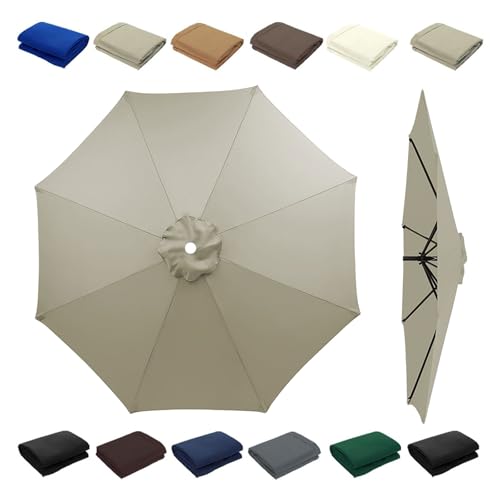 3.5 m 8 Rippen Sonnenschirm Ersatz Baldachin Abdeckung Outdoor Markt Tisch Schirm Ersatzdach für Terrassenschirm Anti-Ultraviolett Regenschirm Ersatz Stoff 3.5 m 8 Rippen Sonnenschirm Ersatz Baldachin Abdeckung Outdoor Markt Tisch Schirm Ersatzdach für Terrassenschirm Anti-Ultraviolett Regenschirm Ersatz Stoff von JDFVHJF