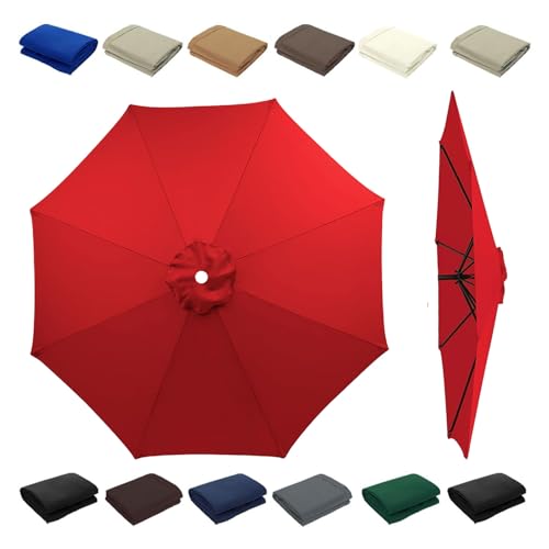 3.5 m 8 Rippen Sonnenschirm Ersatz Baldachin Abdeckung Outdoor Markt Tisch Schirm Ersatzdach für Terrassenschirm Anti-Ultraviolett Regenschirm Ersatz Stoff 3.5 m 8 Rippen Sonnenschirm Ersatz Baldachin Abdeckung Outdoor Markt Tisch Schirm Ersatzdach für Terrassenschirm Anti-Ultraviolett Regenschirm Ersatz Stoff von JDFVHJF