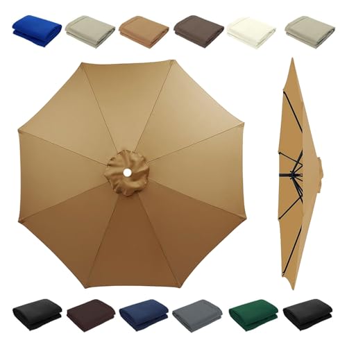 3.5 m 8 Rippen Sonnenschirm Ersatz Baldachin Abdeckung Outdoor Markt Tisch Schirm Ersatzdach für Terrassenschirm Anti-Ultraviolett Regenschirm Ersatz Stoff 3.5 m 8 Rippen Sonnenschirm Ersatz Baldachin Abdeckung Outdoor Markt Tisch Schirm Ersatzdach für Terrassenschirm Anti-Ultraviolett Regenschirm Ersatz Stoff von JDFVHJF