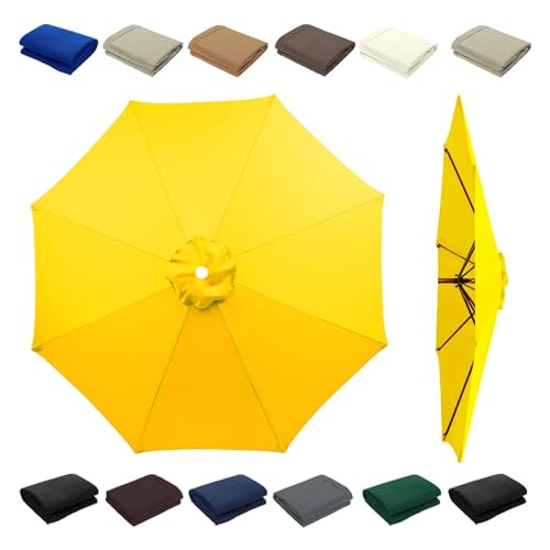 3.5 m 8 Rippen Sonnenschirm Ersatz Baldachin Abdeckung Outdoor Markt Tisch Schirm Ersatzdach für Terrassenschirm Anti-Ultraviolett Regenschirm Ersatz Stoff 3.5 m 8 Rippen Sonnenschirm Ersatz Baldachin Abdeckung Outdoor Markt Tisch Schirm Ersatzdach für Terrassenschirm Anti-Ultraviolett Regenschirm Ersatz Stoff von JDFVHJF