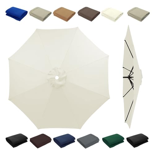 3.5 m 8 Rippen Sonnenschirm Ersatz Baldachin Abdeckung Outdoor Markt Tisch Schirm Ersatzdach für Terrassenschirm Anti-Ultraviolett Regenschirm Ersatz Stoff 3.5 m 8 Rippen Sonnenschirm Ersatz Baldachin Abdeckung Outdoor Markt Tisch Schirm Ersatzdach für Terrassenschirm Anti-Ultraviolett Regenschirm Ersatz Stoff von JDFVHJF