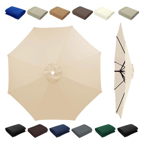 3.5 m 8 Rippen Sonnenschirm Ersatz Baldachin Abdeckung Outdoor Markt Tisch Schirm Ersatzdach für Terrassenschirm Anti-Ultraviolett Regenschirm Ersatz Stoff 3.5 m 8 Rippen Sonnenschirm Ersatz Baldachin Abdeckung Outdoor Markt Tisch Schirm Ersatzdach für Terrassenschirm Anti-Ultraviolett Regenschirm Ersatz Stoff von JDFVHJF