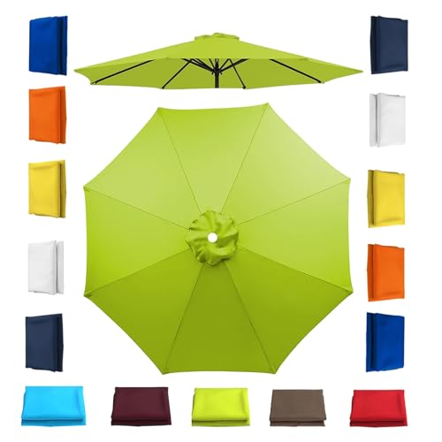 JDFVHJF Sonnenschirm ersatzbezug 4.0m 8 Streben Terrassenschirm Bespannung Stoffbezug ersatzbezug ampelschirm von JDFVHJF