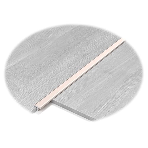 JDFVHJF Übergangsprofil Aluminium übergangsleiste Boden 3 Stück T-Formleisten für Türschwellen(Size:20mm,Color:Purple Gold) von JDFVHJF
