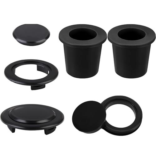 JDIEOQA 3 x Terrassentisch-/Regenschirm-Lochring-Sets, Outdoor-Silikon-Sonnenschirme, Lochringe, Steckerabdeckungseinsatz für 5,1 - 6,3 cm Stange, Outdoor, Terrasse, Garten, Strand, Pool, Hof von JDIEOQA