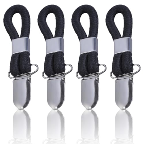 JDIEOQA 4pcs Multifunktionale Handtuch Klammern Aufhänger Grippers Handtuch Grippers Fasteners für einfaches Aufhängen in Bad oder Küche Effiziente Organisationc (B) von JDIEOQA