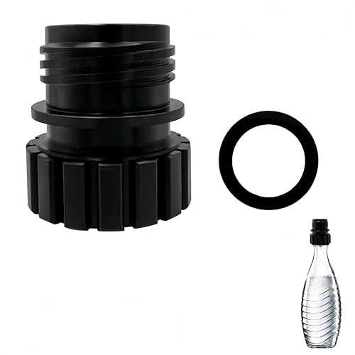 Adapter für Glasflaschen, Adapter, Schnellverbinder, Anpassung für Terra Sodastream, 0,7 l, Wasserdampf, Schnellverbindung, Glasflaschen von JDIEOQA