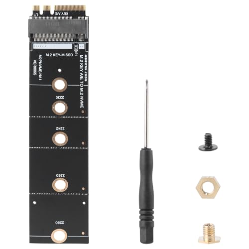 JDIEOQA NVME M Für Expansionsadapterunterstützung Für Feste Festplatten 2230-2280 WiFi Karte Hat A E A Oder NVME Karte Mit M Expansions Slot WLAN An Die Festplatte Miteinander Verbunden von JDIEOQA