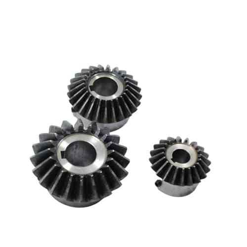 1 Stücke 1:1 Kegelrad 2M 12 15 Zähne 2 Modul 12T 15T 18T 20T 90 Grad Verzahnungswinkel Stahlzahnräder Bohrung 6 7 8 10 12-20mm(19mm,12 Teeth (1pcs)) von JDILFUNU