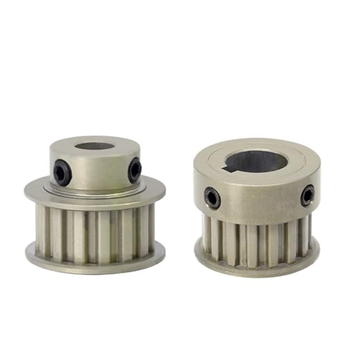 12 Zähne XL Zahnriemenscheibe 12T Hartaluminium Radbohrung 4 5 6 6,35 7-14mm for Riemenbreite 10mm BF K Typ 1St(9.525mm,12T-K Type) von JDILFUNU