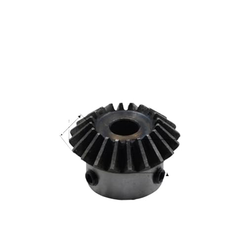 2 stücke Kegelrad 1,5 M 25 Zähne Innenloch 8-17mm M5 Schraube Festrad 90 Grad Stahlzahnräder(8mm) von JDILFUNU