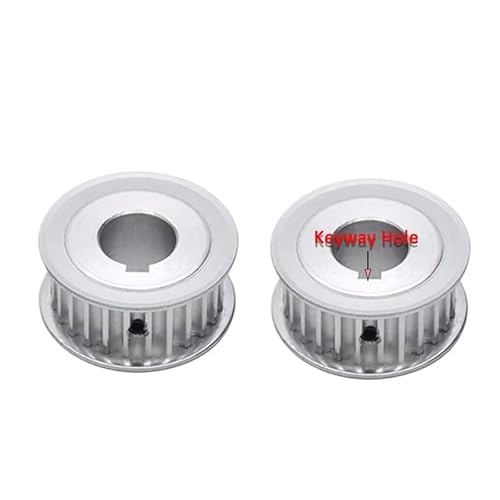 30 40 50 60 Zähne HTD3M Zahnriemenscheibe Aluminiumrad for 15 mm breite Riemen, Nutbohrung 8/10/12/12,7/14/15-25 mm, 1 Stück(10mm(keyway 3mm),30 Teeth-16mm) von JDILFUNU