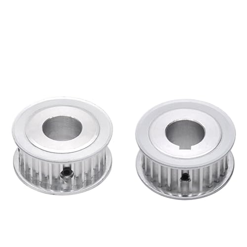 30 Zähne 2GT Zahnriemenscheibe Bohrung 4mm 5mm 6mm 6,35mm 8mm 10mm 12mm 12,7mm for Breite 6/10mm 2GT Synchronriemen GT2 30T AF Typ 1St(Bore 6.35mm,7mm) von JDILFUNU