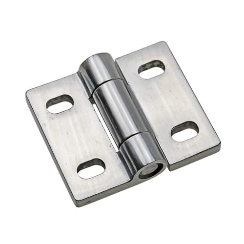 304 Edelstahl Schrank Tür Möbel Scharnier Tür Schwere Falten Scharnier 71x82x8mm 1Pcs von JDILFUNU