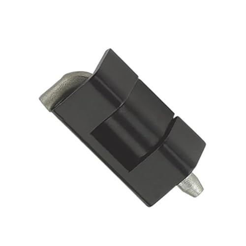 Abnehmbarer Scharnierschalter for elektrische Steuerung, Schranktürscharnier, 1 Stück(HL003-2 Black) von JDILFUNU