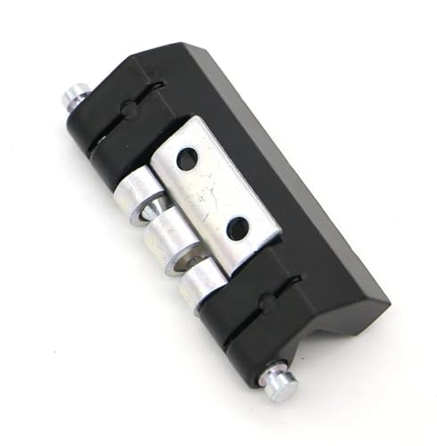 CL201-1 Biegescharnier aus Zinklegierung, abnehmbar, for industrielle Stromverteilungsschränke, 1 Stück(Black) von JDILFUNU