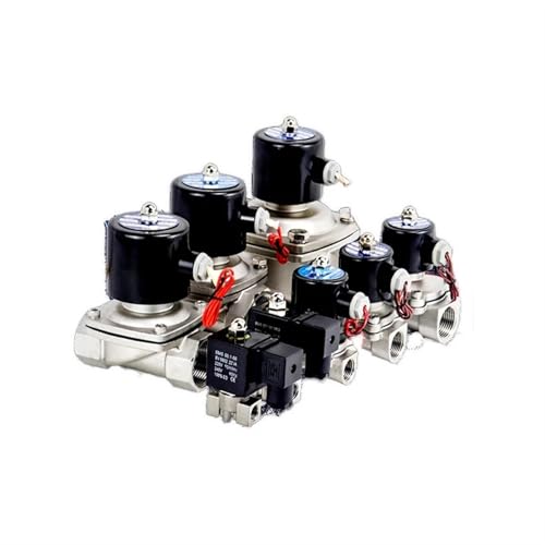 Edelstahl 304 Magnetventil 2S Wasserventil 2W200-20 Gasventilsteuerung 1St(2W200-20B AC220V) von JDILFUNU