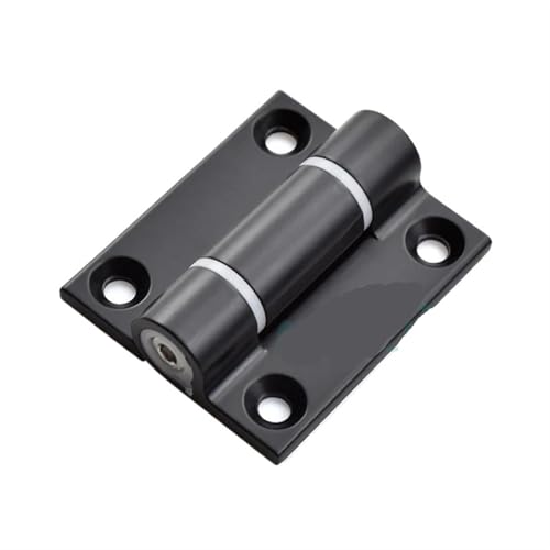 Freistopp-Scharnier, einstellbares Drehmoment, Freistopp-Dämpfungsscharnier, kleiner Positionierungswiderstand, Türscharnier, 1 Stück(Black) von JDILFUNU