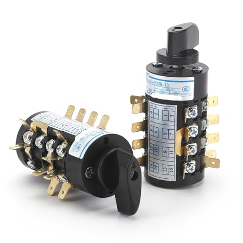 HZ5B-20/4.CCC 4.BBB 20A 660V 4 Phase Splitter Kontaktieren Rotary Cam Transfer Kombination Schalter 1Pcs(20A 4.BBB) von JDILFUNU