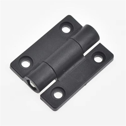 Kunststoffscharniere mit verstellbarem Drehmoment, schwarz, Positionierungsscharnier, Türscharnier (26 x 22 x 6 mm), 2 Stück von JDILFUNU