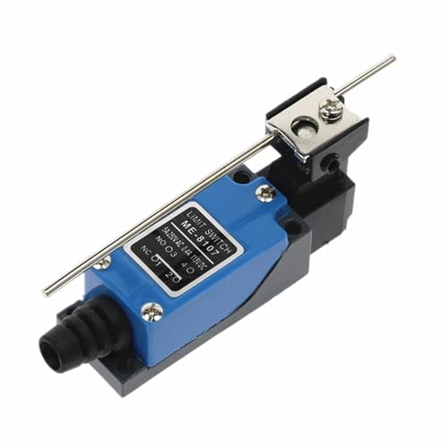 ME-8107 Momentaner, drehbarer, verstellbarer Hebel-Endschalter, 5 A/250 V Wechselstrom, 0,4 A/115 V DC, 1 Stück ME-8107 Momentaner, drehbarer, verstellbarer Hebel-Endschalter, 5 A/250 V Wechselstrom, 0,4 A/115 V DC, 1 Stück von JDILFUNU